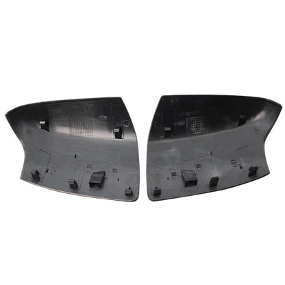Gloss Black Wing Mirror Cover Caps Pair for Ford Focus MK2 2005-2008