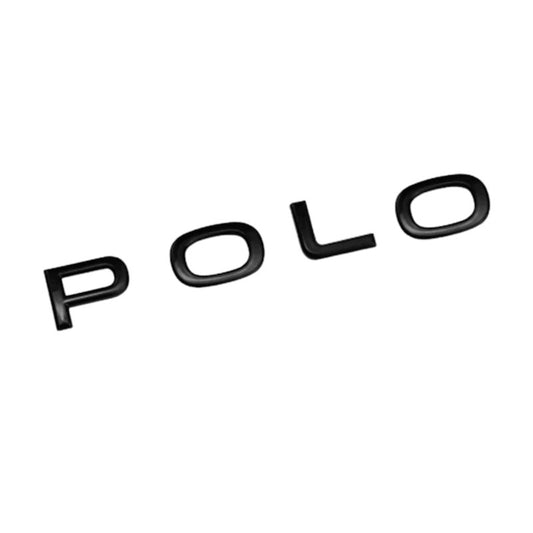 VW Polo Gloss Black Rear Logo Lettering 2019+ - Custom My Ride