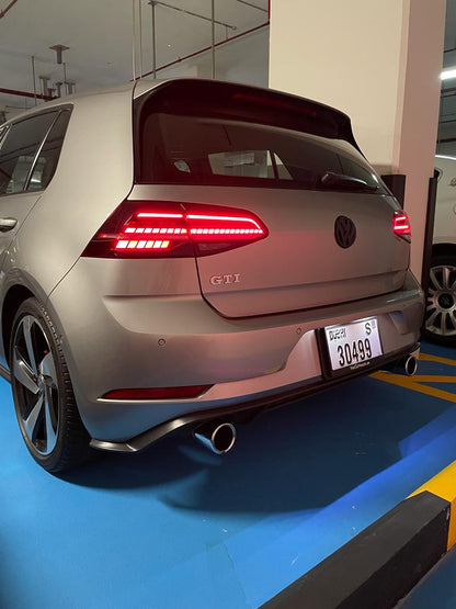 VW Golf Gloss Black Front and Rear Badge Cover - MK7 - Custom My Ride