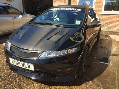 FN2 Seeker Style Grill - Carbon Fibre MK8 Civic - Custom My Ride