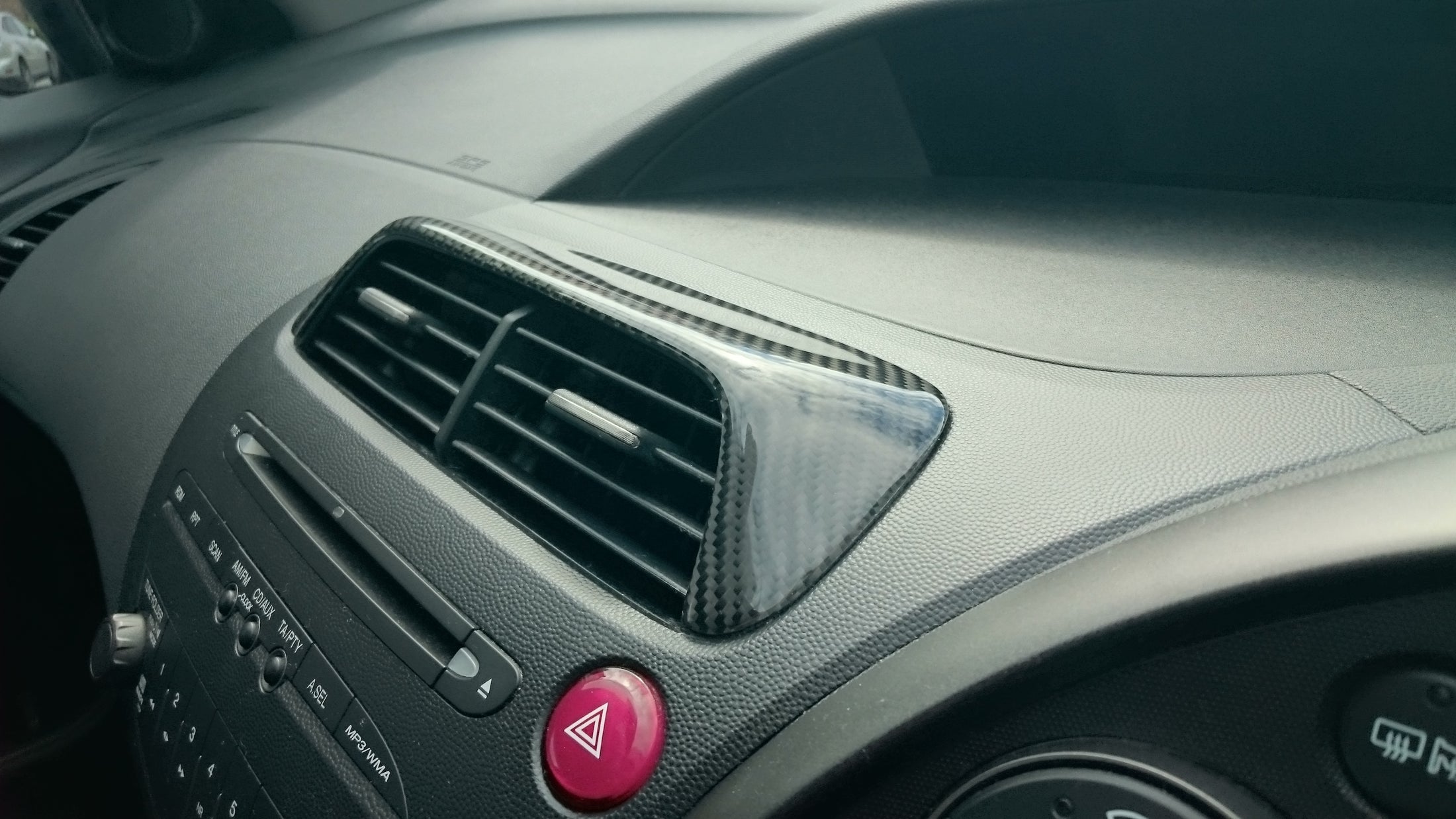 FN2 Air Vent Cover - Carbon Fibre - Civic MK8 2006-11