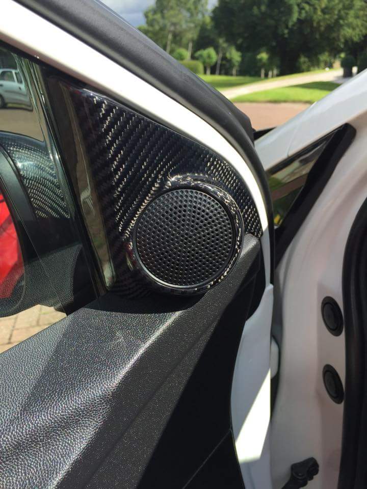 FN2 Speaker Cover - Carbon Fibre - Civic MK8 2006-11