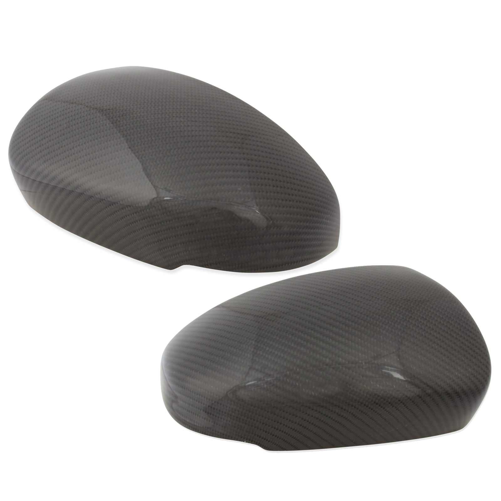 FK2 Wing Mirror Covers - Carbon Fibre MK9 Civic