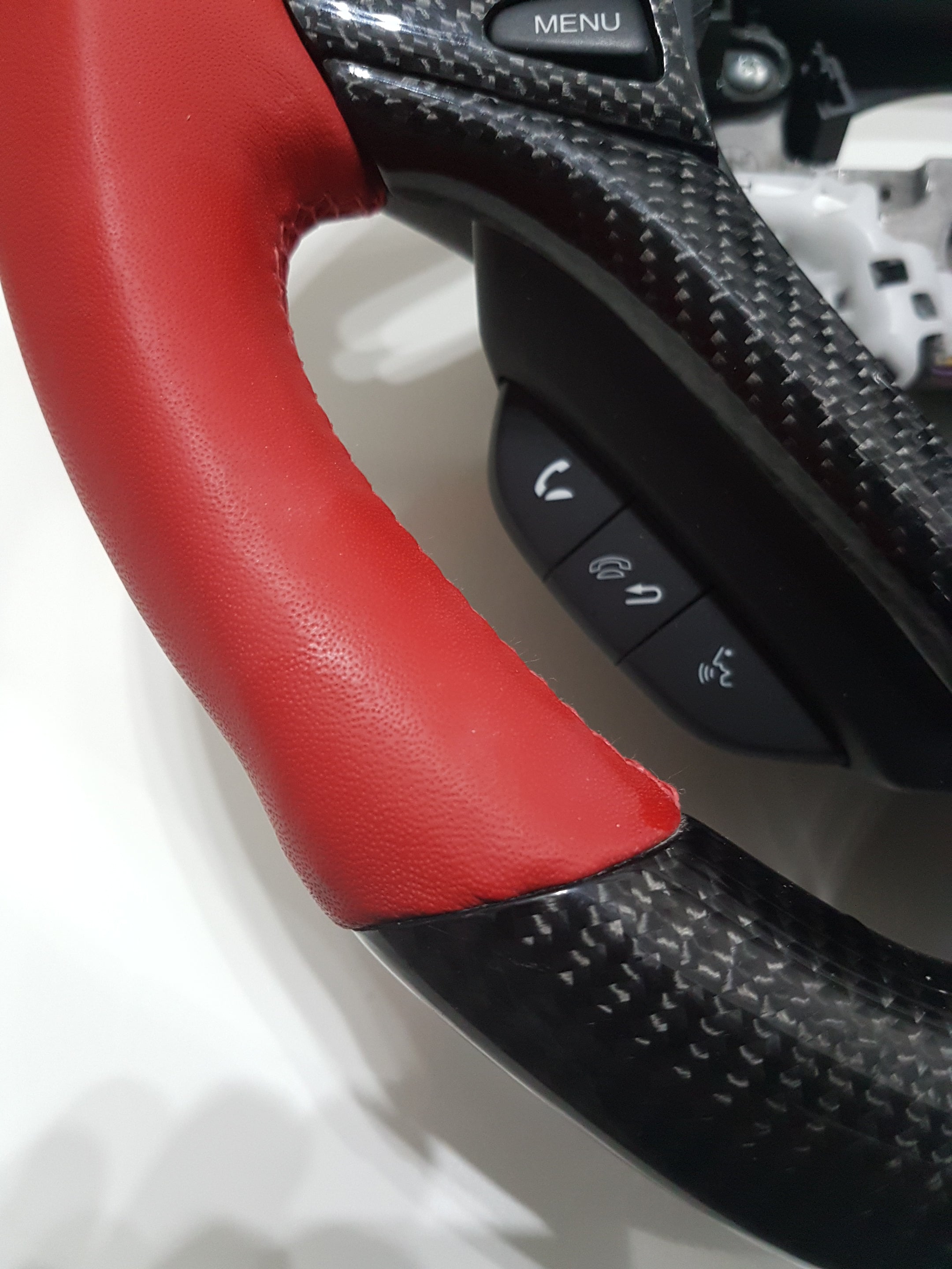 Honda Civic Carbon Customised Steering Wheel - Type R - FN2 - Custom My Ride
