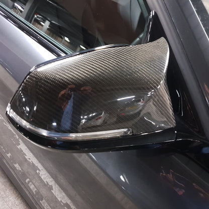 BMW M Style Wing Mirror Caps - Carbon Fibre - F Series BMW F21 F20 F22 F30 F33 - Custom My Ride