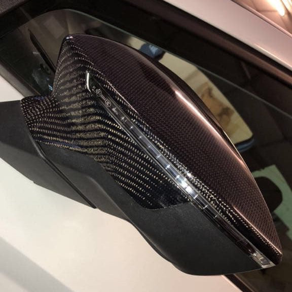 Seat Leon MK3 Wing Mirror Covers - Carbon fibre