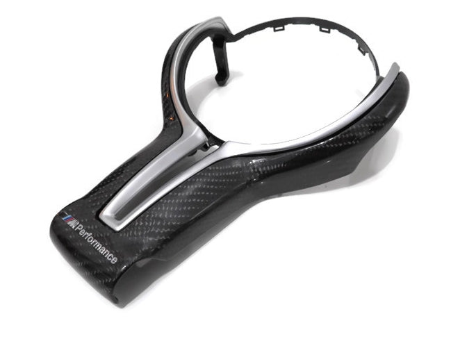 BMW M Sport Steering Trim - Carbon Fibre - BMW M2 M3 M4 F87 F80 F82 - Custom My Ride