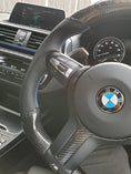 Load image into Gallery viewer, BMW M Sport Steering Trim - Carbon Fibre - BMW F21 F22 F87 F30
