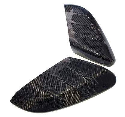 FK8 Mugen Style Wing Mirror Caps - Carbon Fibre - Civic - Custom My Ride