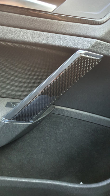 VW Golf MK7 / 7.5 Inner Door Trims - Carbon Fibre - Custom My Ride