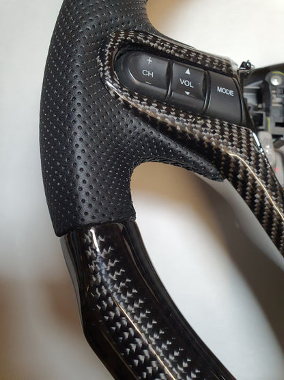 Honda Civic Carbon Customised Steering Wheel - Type R - FN2 - Custom My Ride