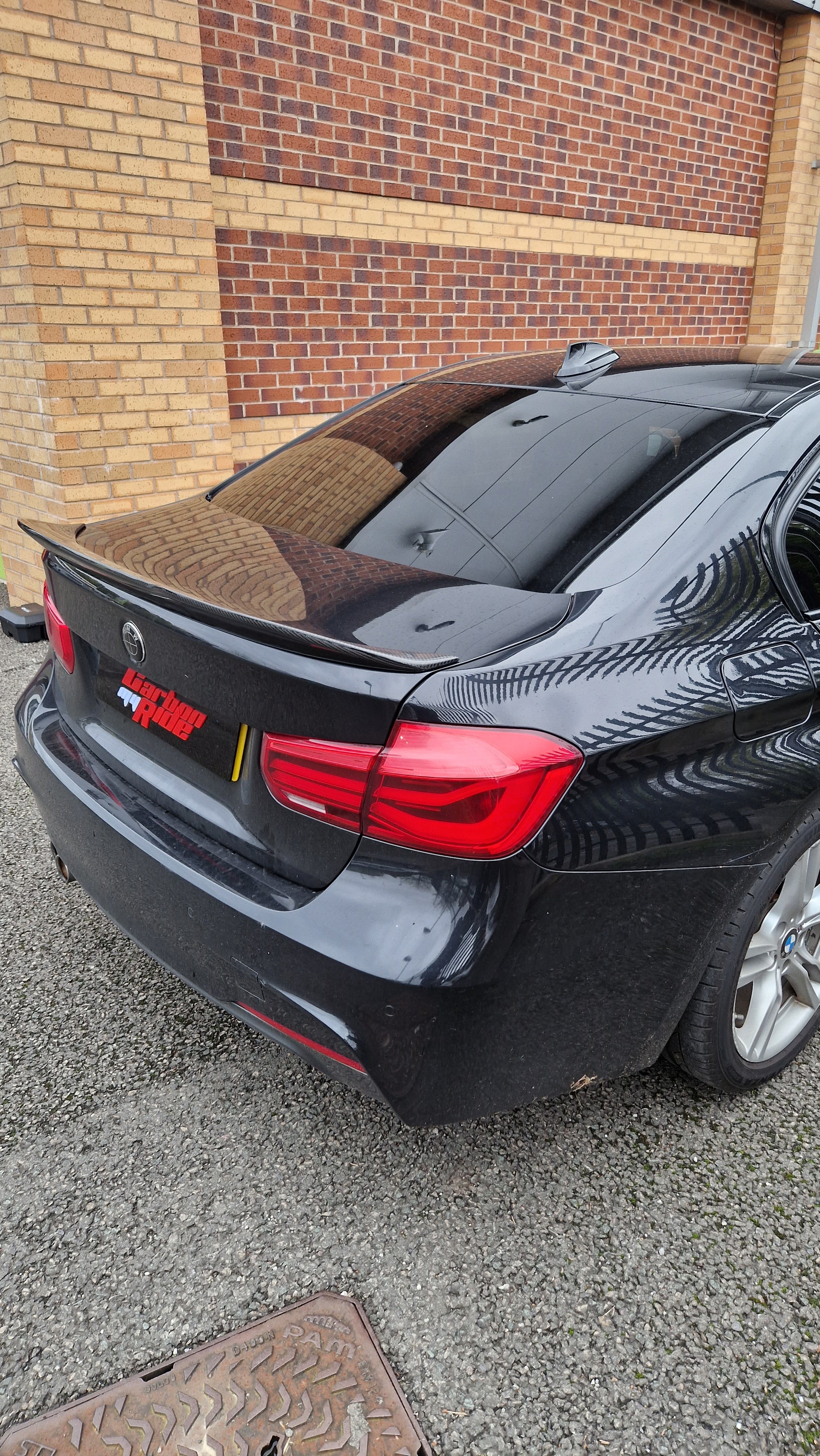 F30 CS Style Spoiler - Carbon Fibre - 3 Series BMW 2012-2018 - Custom My Ride