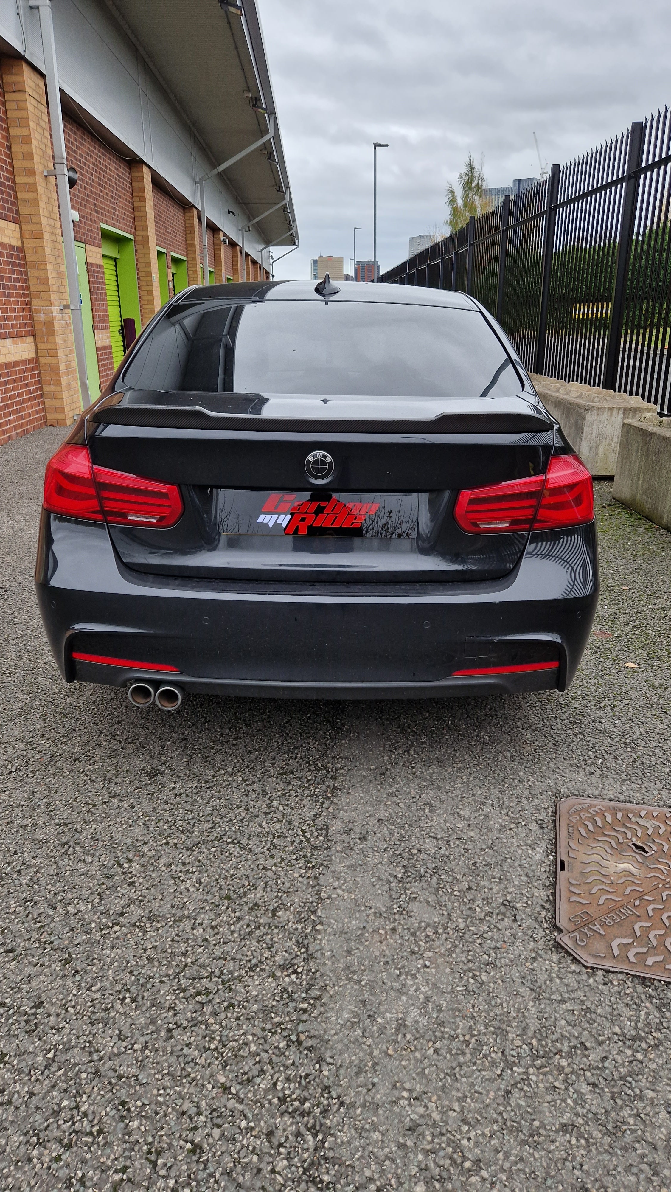 F30 CS Style Spoiler - Carbon Fibre - 3 Series BMW 2012-2018 - Custom My Ride