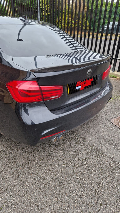 F30 CS Style Spoiler - Carbon Fibre - 3 Series BMW 2012-2018 - Custom My Ride