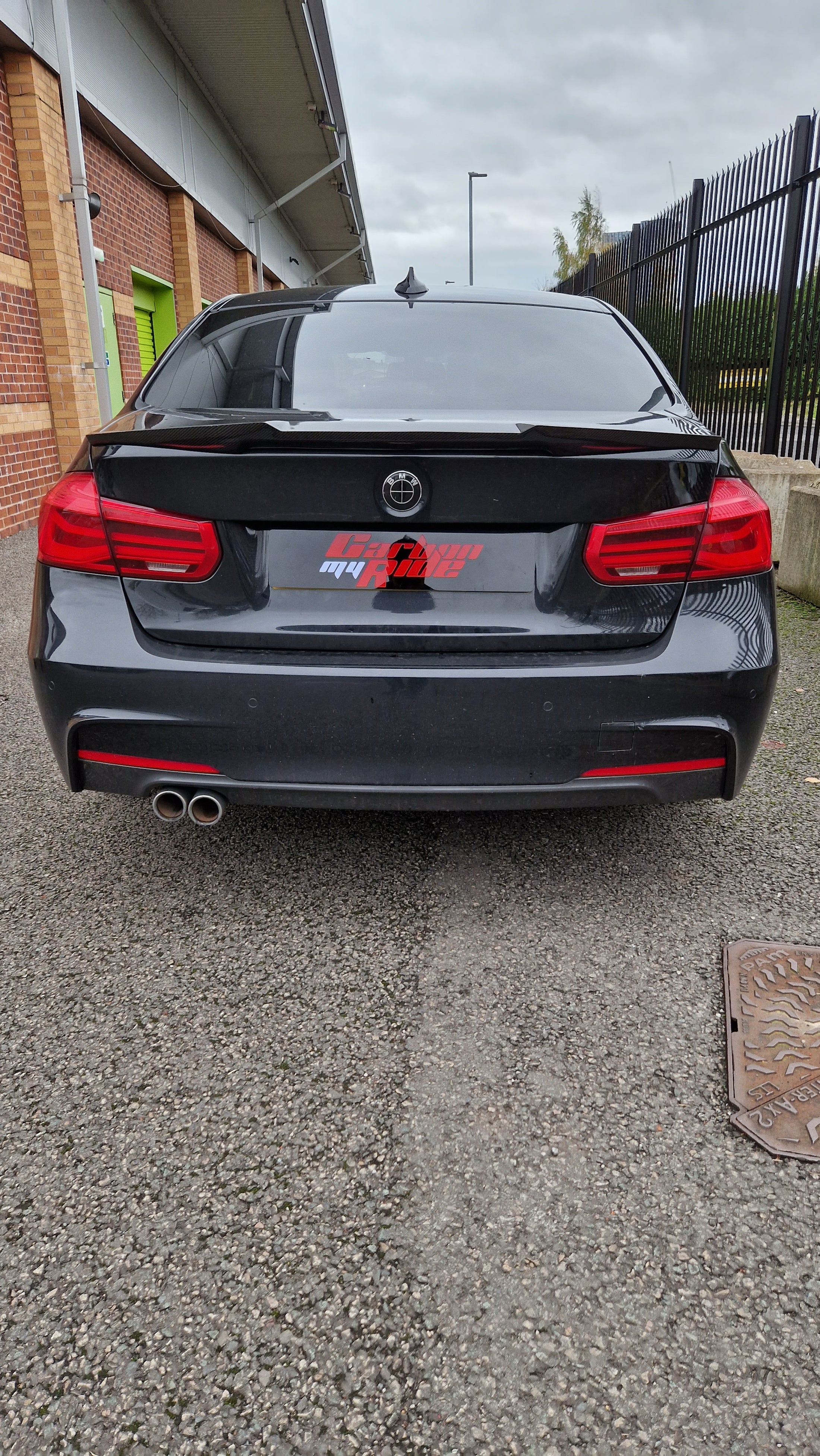 F30 M4 Style Spoiler - Carbon Fibre - 3 Series BMW 2012-2018