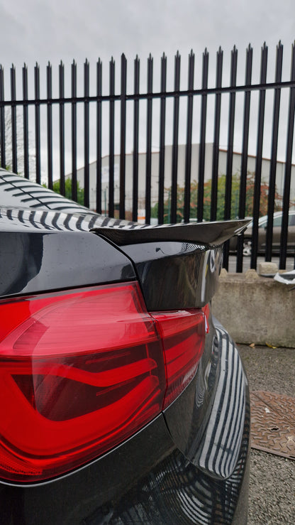 F30 M4 Style Spoiler - Carbon Fibre - 3 Series BMW 2012-2018 - Custom My Ride