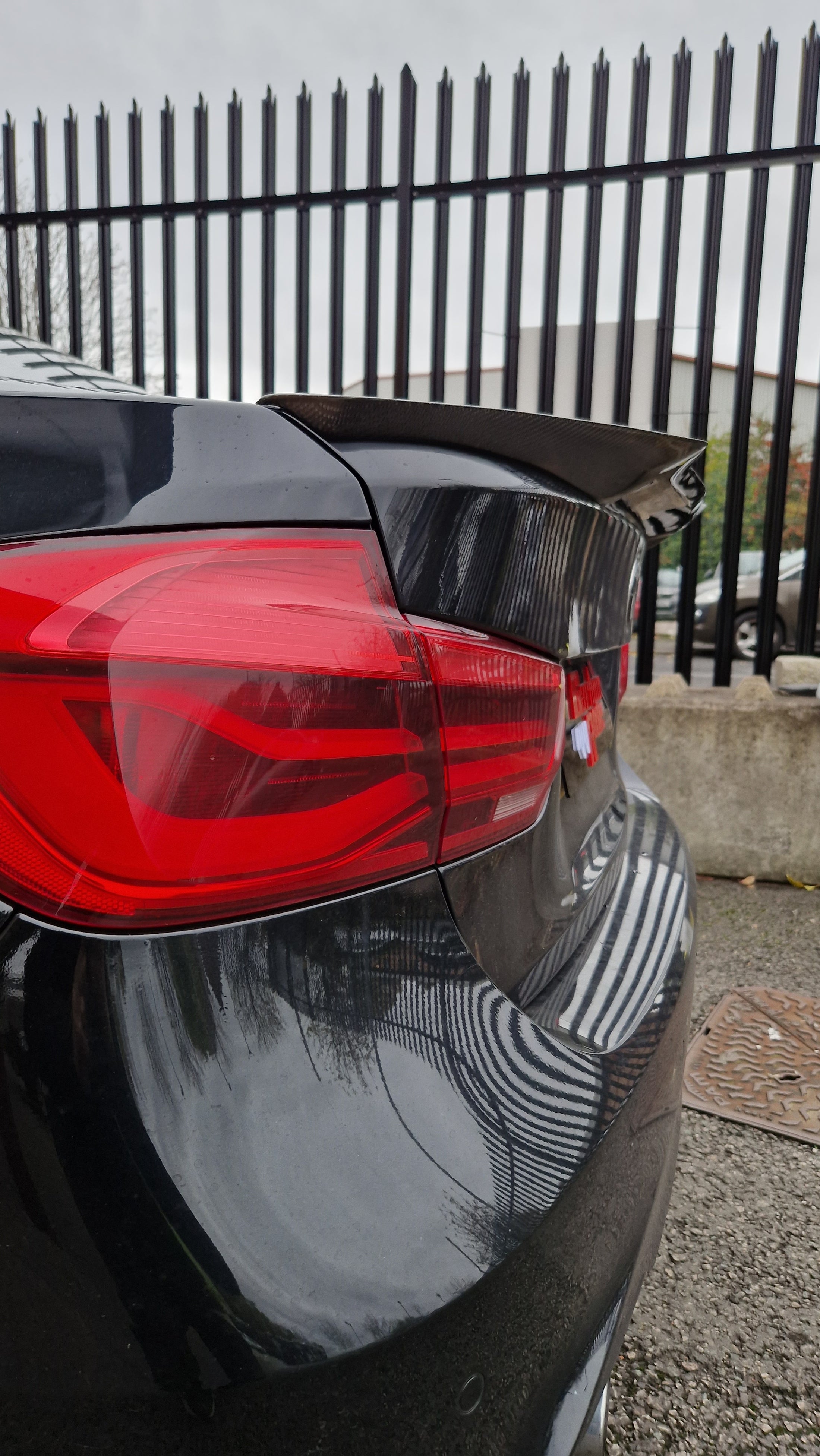 F30 M4 Style Spoiler - Carbon Fibre - 3 Series BMW 2012-2018