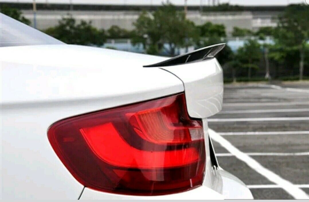 BMW F22 2 Series Carbon Fibre Rear Boot Lid Spoiler M Performance Fiber - Custom My Ride