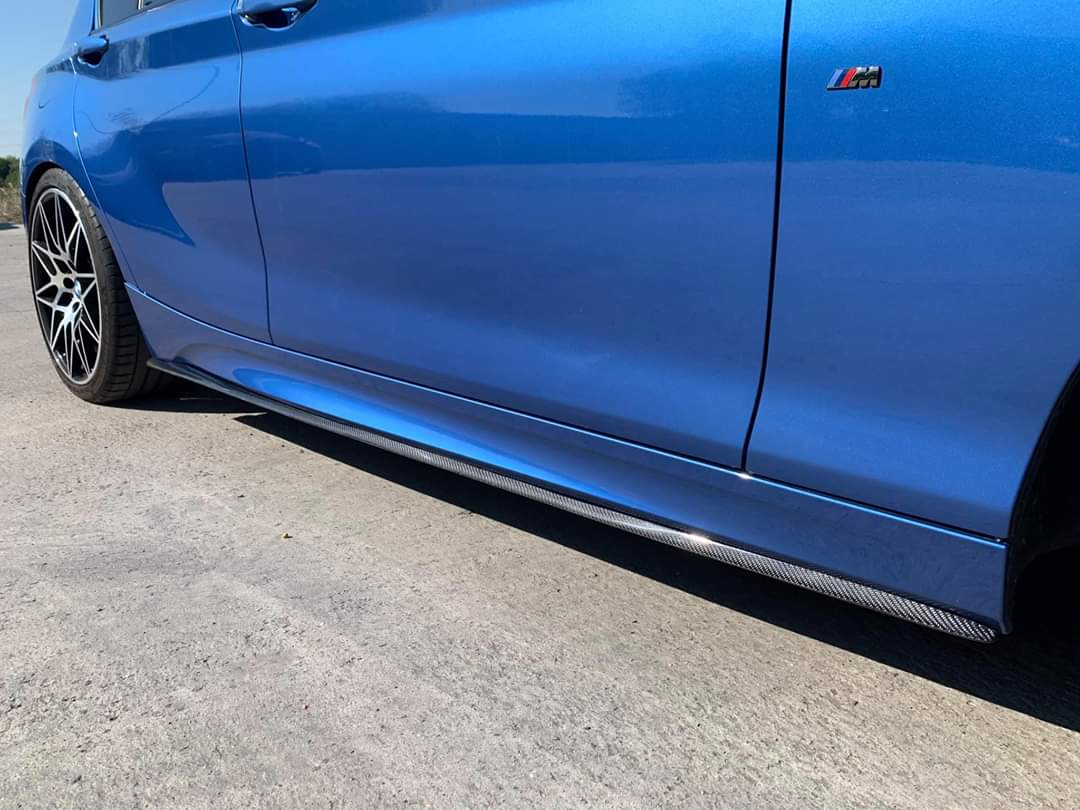 F20 Side Skirts - Carbon Fibre - 1 Series BMW F21 - Custom My Ride