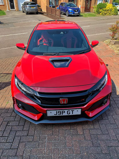 FK8 Hood Scoop Cover - Carbon Fibre - Civic MK10 - Custom My Ride
