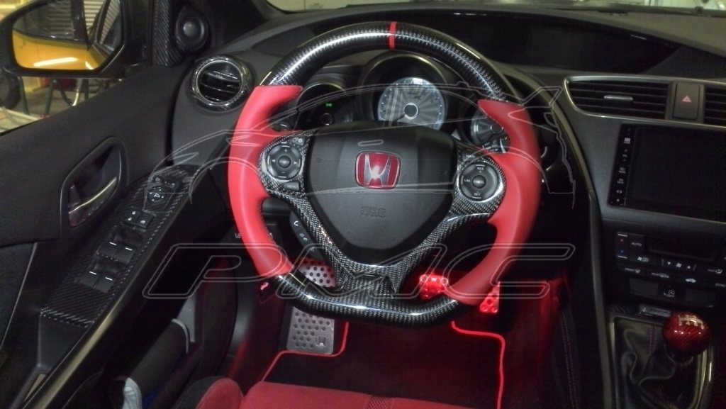 Honda Civic FK2 Carbon Fibre Steering Wheel