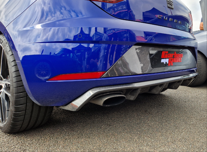 Seat Leon MK3.5 Rear Diffuser - Cupra - Carbon fibre 5F - Custom My Ride