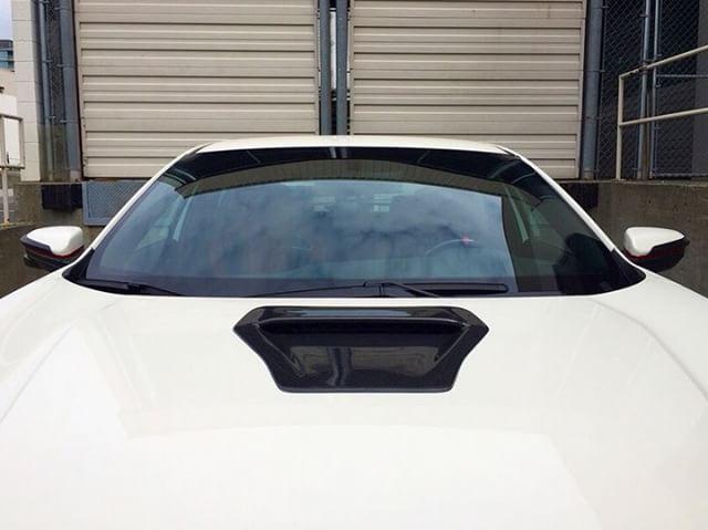 FK8 Hood Scoop Cover - Carbon Fibre - Civic MK10 - Custom My Ride