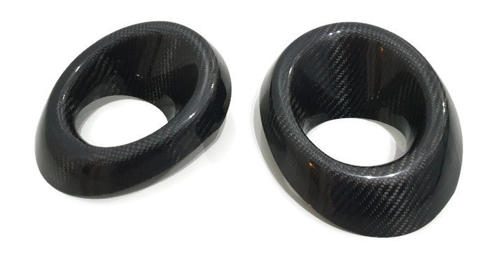 FK8 Fog Lamp Surround Covers - Carbon Fibre - Civic MK10 - Custom My Ride