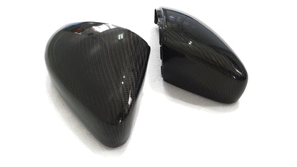 VW Polo 5F MK6 Wing Mirror Caps - Carbon Fibre - 2009-17 - Custom My Ride