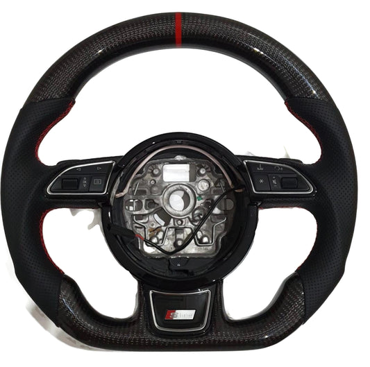 Audi Carbon Fibre Steering Wheel - Custom My Ride