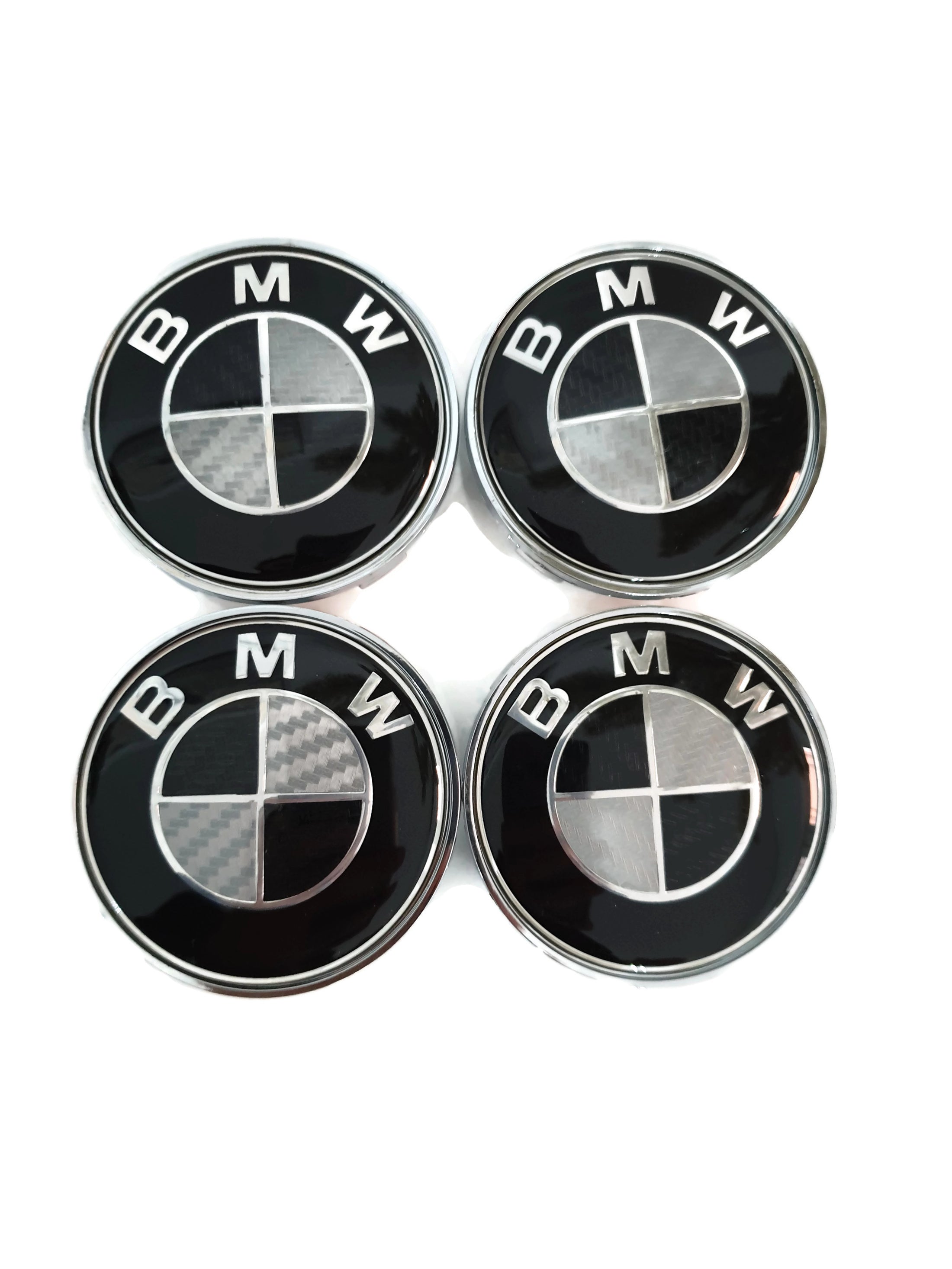 BMW Black Carbon Centre Wheel Cap - F20 F21 F22 F87 F32