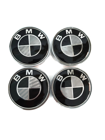 BMW Black Carbon Centre Wheel Cap - F20 F21 F22 F87 F32 - Custom My Ride