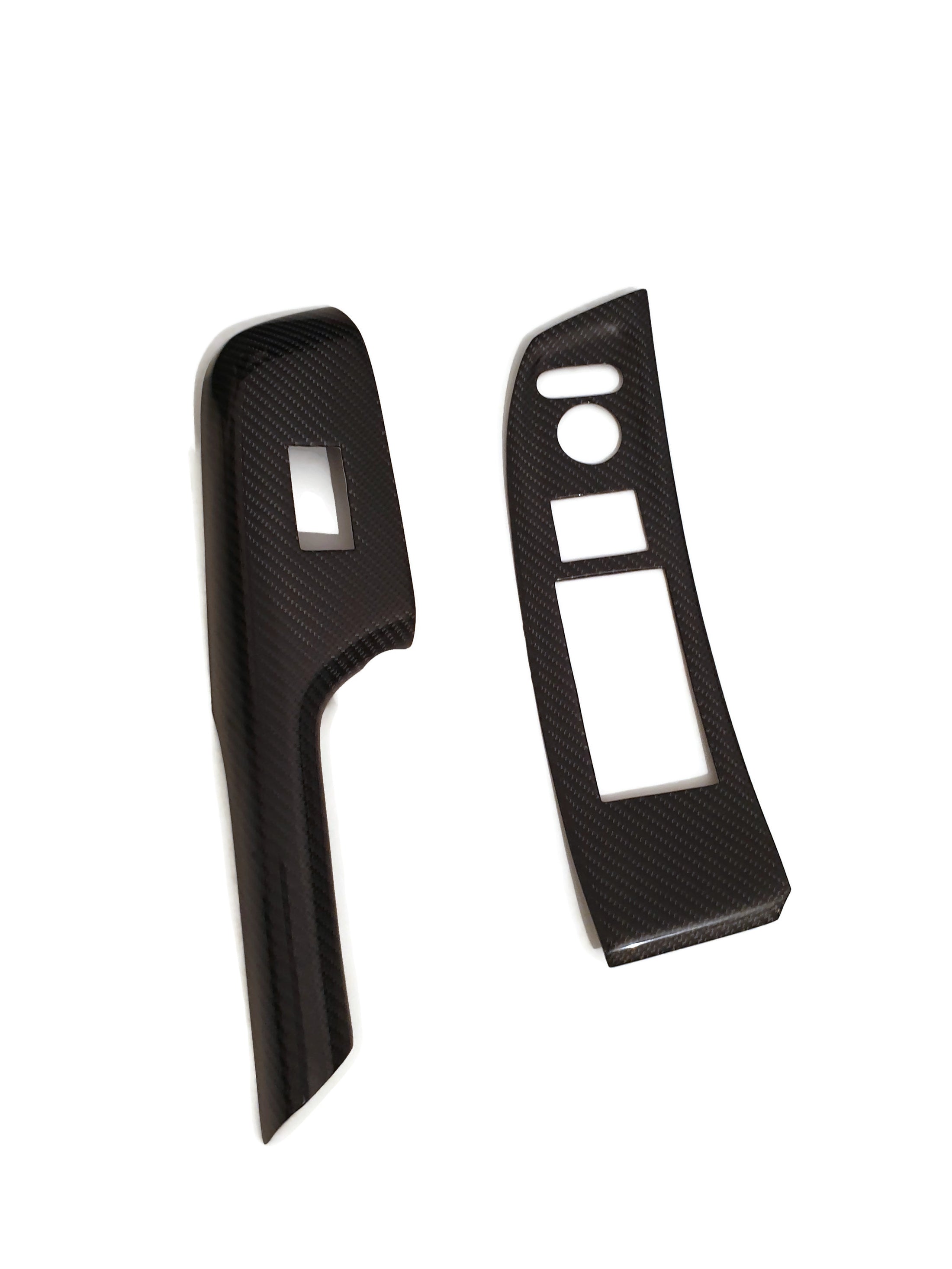 FK2 Front Door Switch Covers - Carbon Fibre - Civic MK9