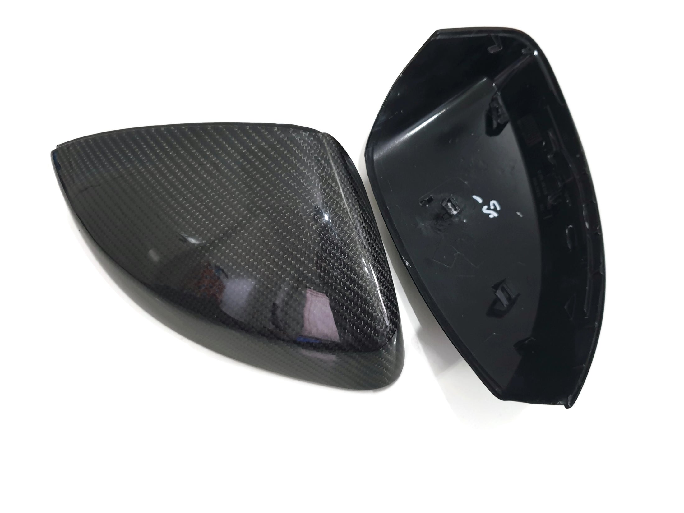 Audi A3 MK3 Wing Mirror Caps - Carbon Fibre