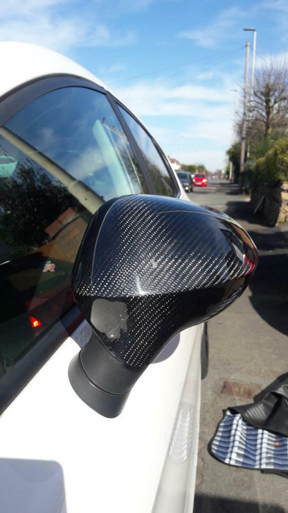 Seat Leon / Ibiza Wing Mirror Covers - Carbon fibre - Facelift 2009-12 K1 6J 6P - Custom My Ride