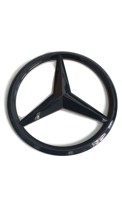 Mercedes Black Star Badge Cover W176 W205 - Custom My Ride
