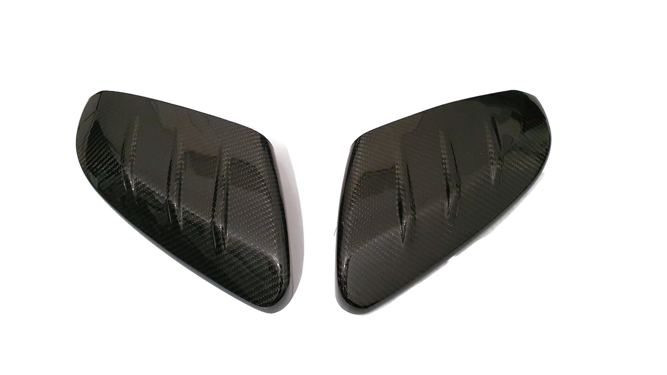 FK8 Mugen Style Wing Mirror Caps - Carbon Fibre - Civic