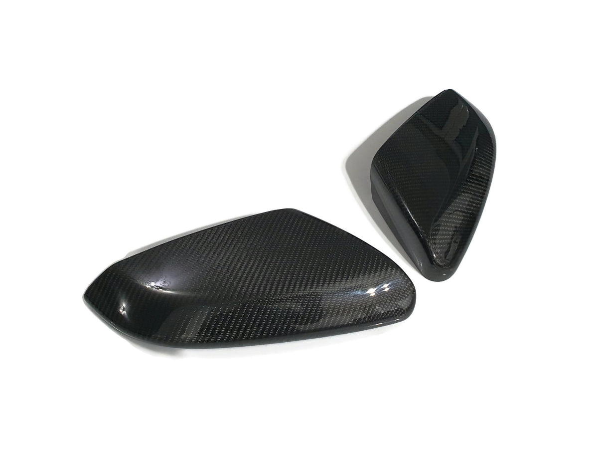 FK8 Full Carbon Wing Mirror Caps - Carbon Fibre - Civic