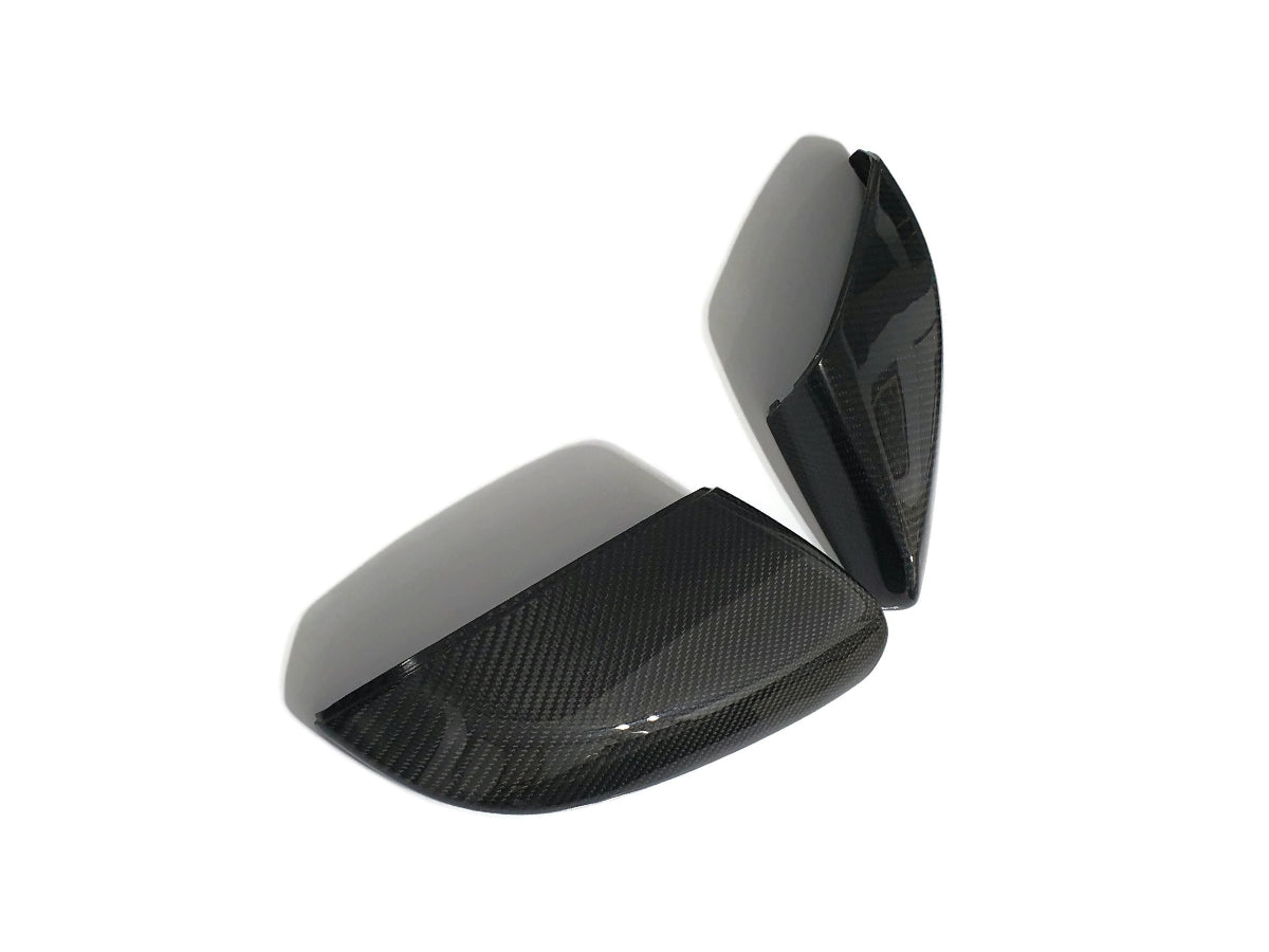 FK8 Full Carbon Wing Mirror Caps - Carbon Fibre - Civic