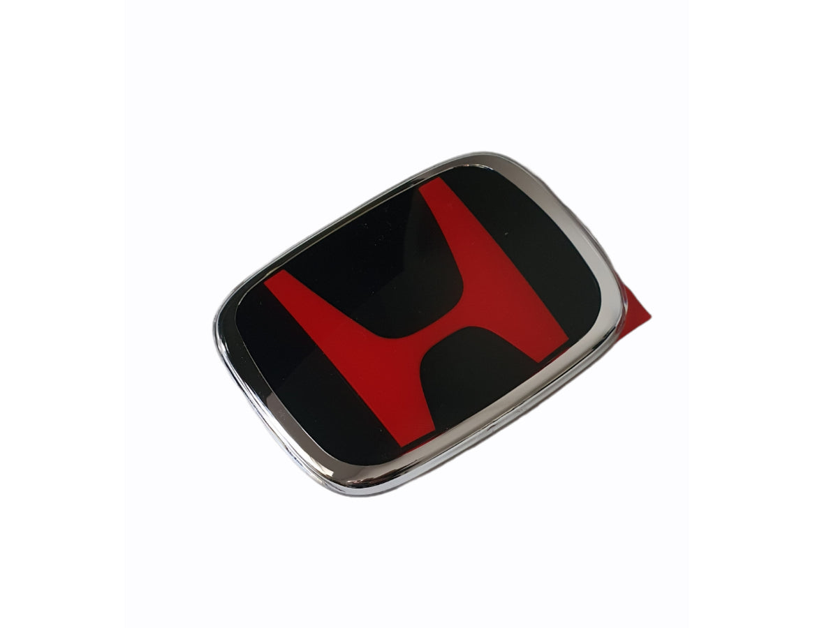 Black/Red Honda Replacement Front Badge FK2 - Custom My Ride