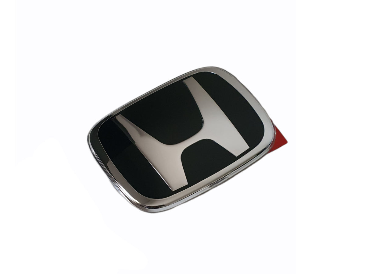 Black/Silver Honda Replacement Front Badge FK2