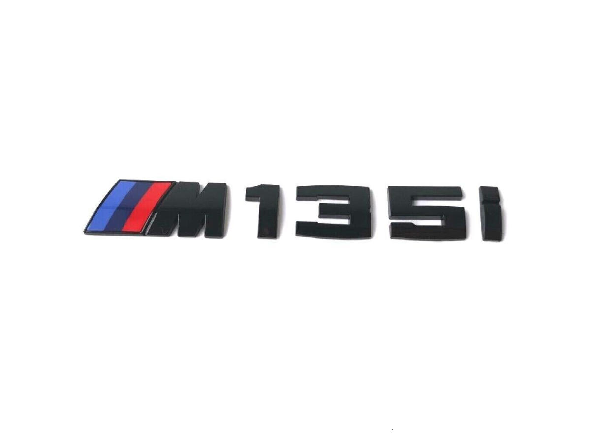 M135i Gloss Black Rear Badge - F20 F21 F40