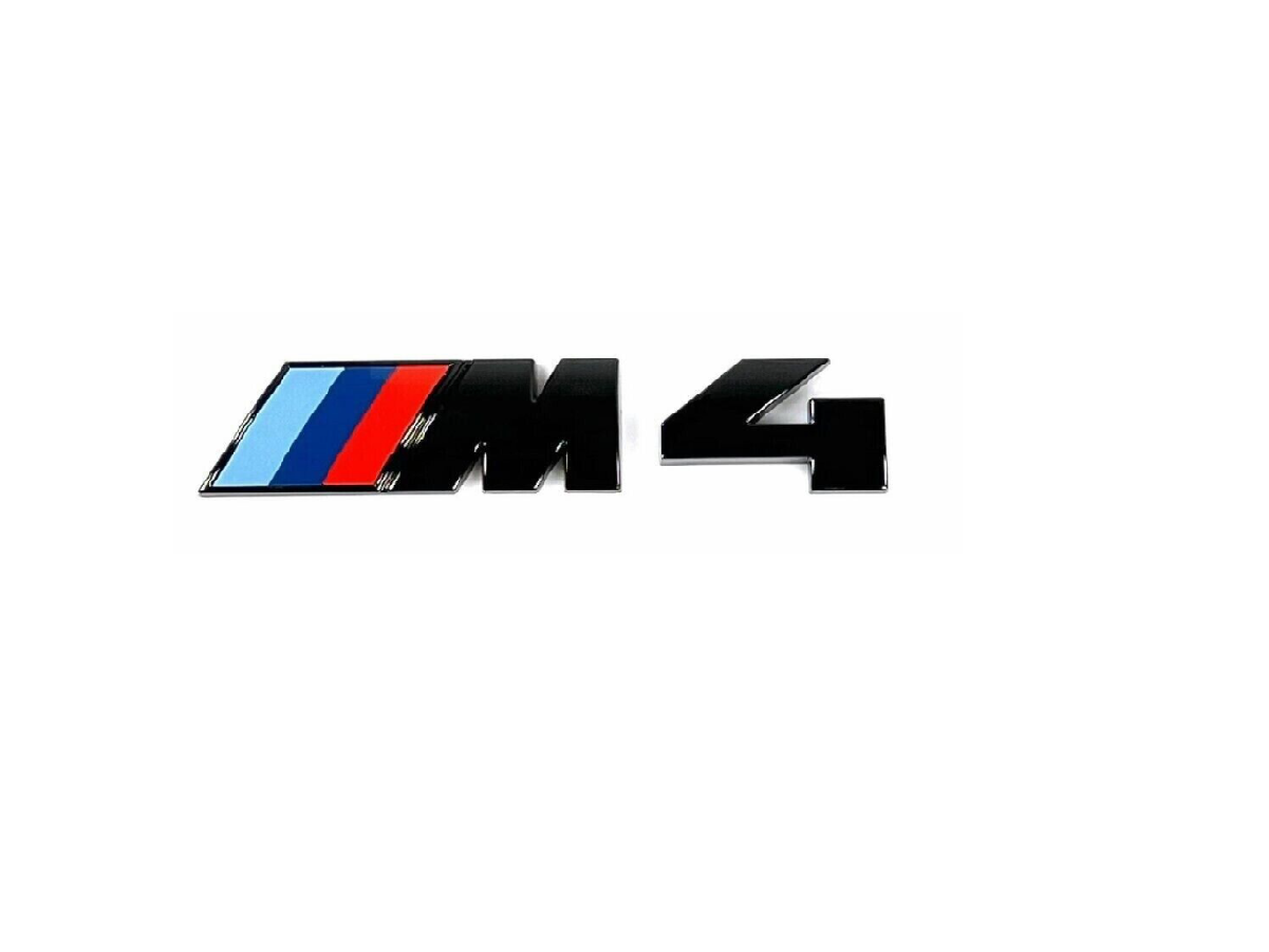 M4 Gloss Black Rear Badge - F82 G82