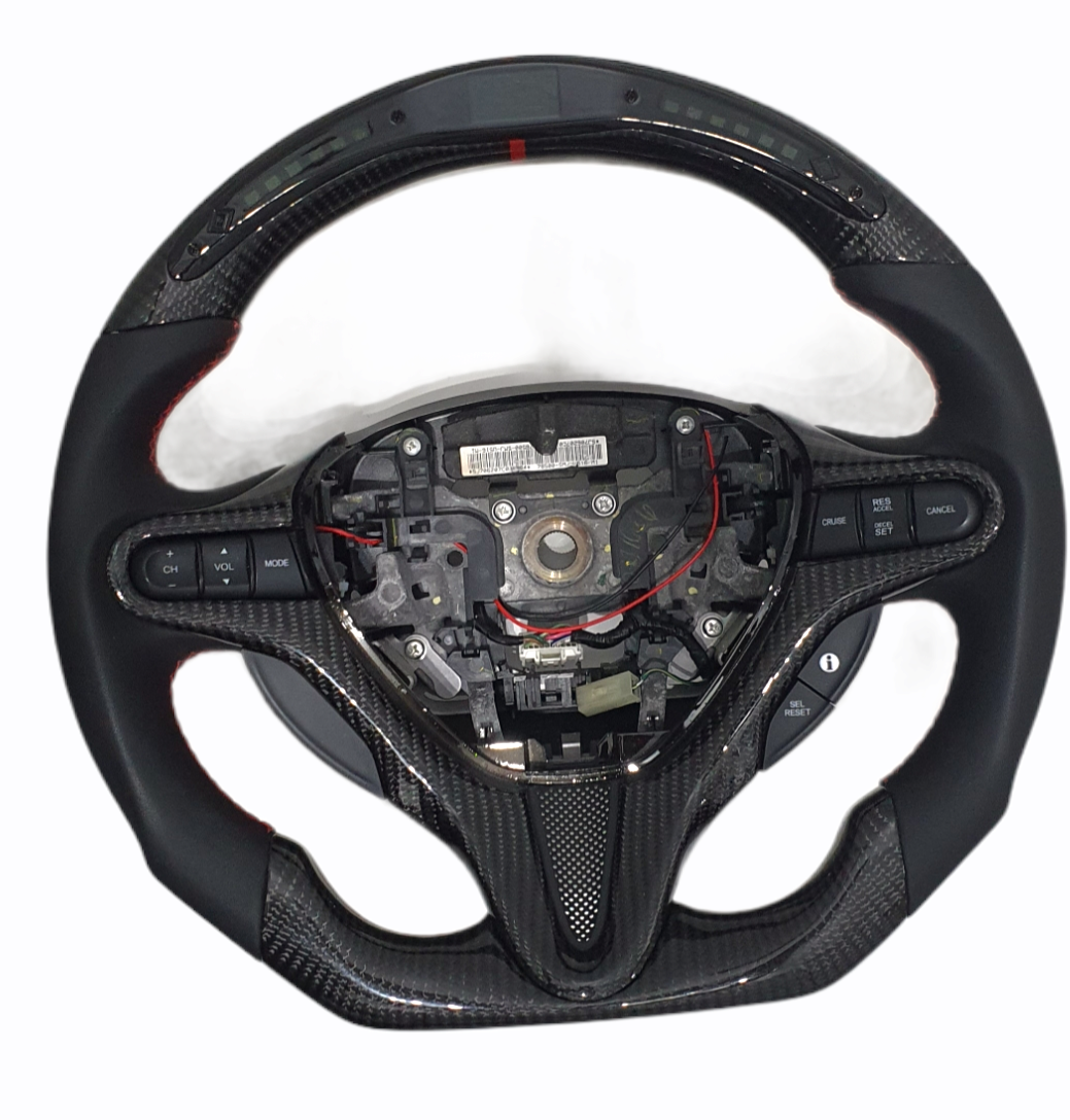Honda Civic Carbon Customised Steering Wheel - Type R - FN2 - Custom My Ride
