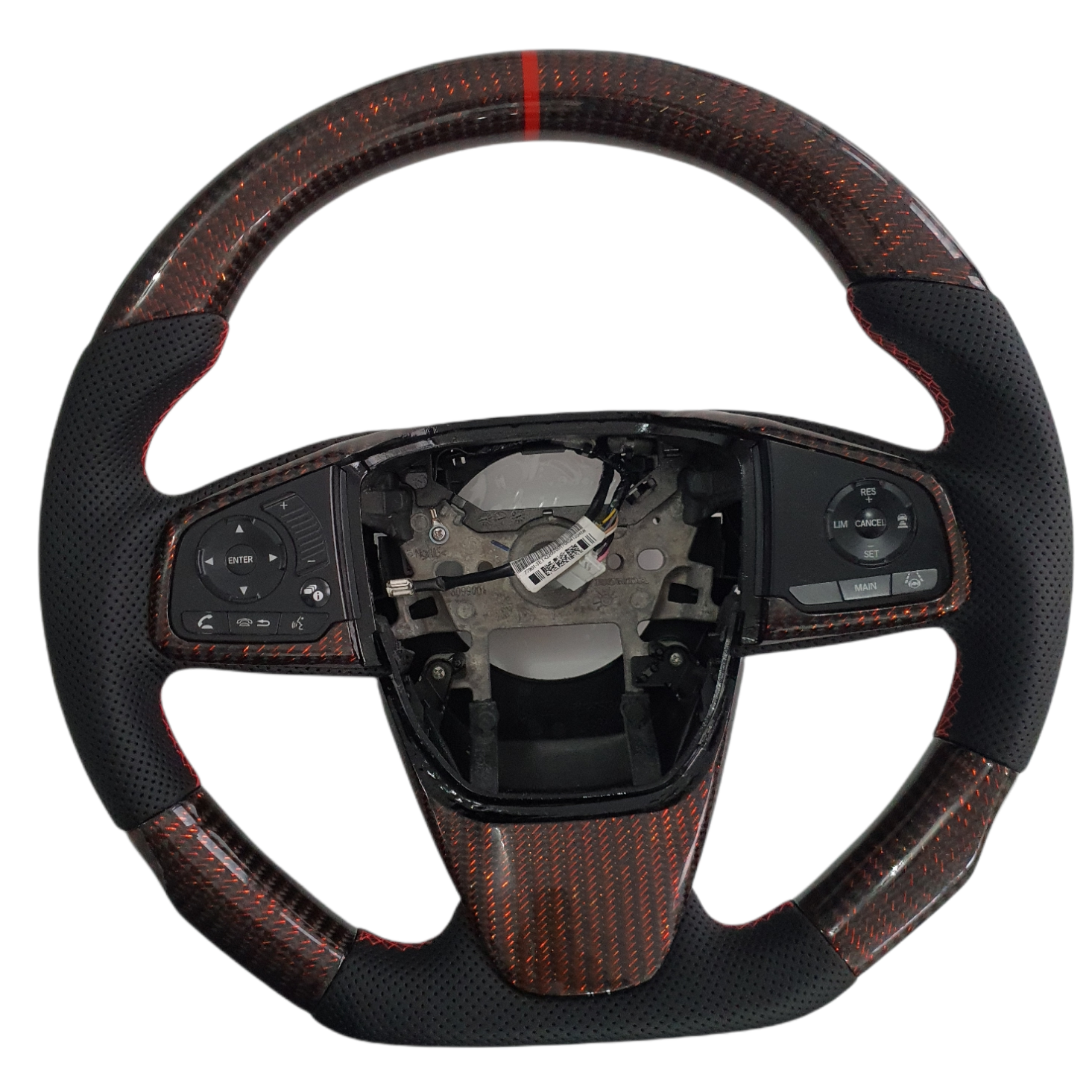 Honda Civic Carbon Customised Steering Wheel - Type R - FK8