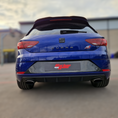 Load image into Gallery viewer, Seat Leon MK3.5 Rear Bumper Garnish - Cupra - Carbon fibre 5F
