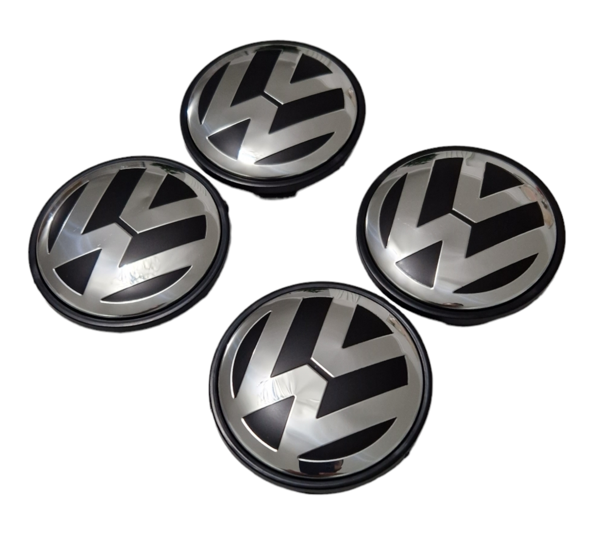 VW Centre Wheel Caps Golf Scirocco MK7 MK7.5 MK8 65mm