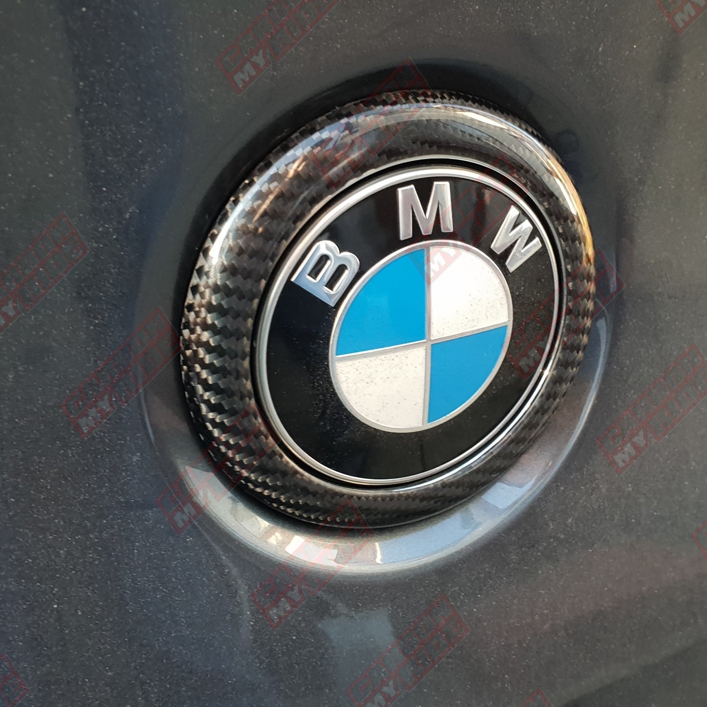 BMW F20 Rear Badge Surround - Carbon Fibre - F21 F20 - Custom My Ride