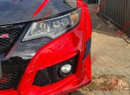FK2 Front Canards - Carbon Fibre MK9 Civic - Custom My Ride