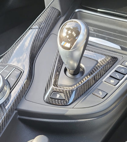Gear Surround Cover - Carbon Fibre - BMW M4 F82 F83 M2 F87 M3 F80 - Custom My Ride